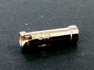 Laser engraving on brass rod eyewear